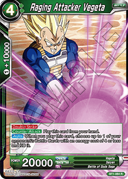 Raging Attacker Vegeta BT1-064