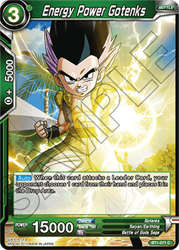 Energy Power Gotenks BT1-071