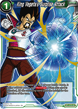 King Vegeta's Surprise Attack BT1-079 (Promo)