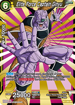 Elite Force Captain Ginyu BT1-095