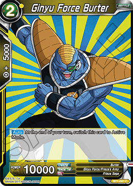 Ginyu Force Burter BT1-097