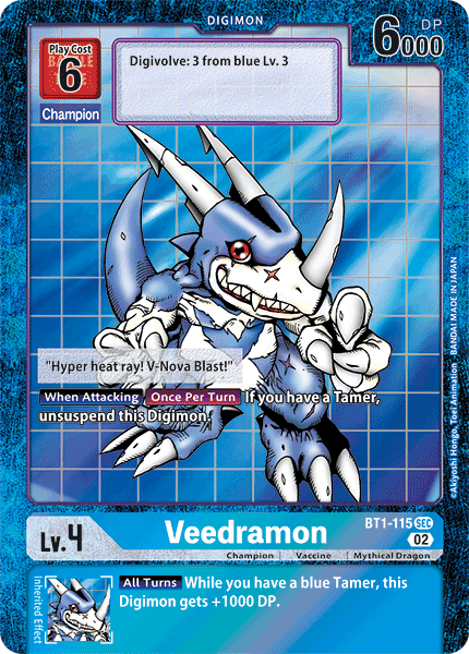 Veedramon BT1-115-RB1