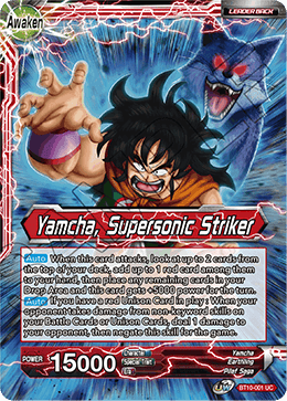 Yamcha // Yamcha, Supersonic Striker BT10-001