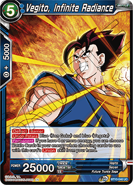 Vegito, Infinite Radiance BT10-046