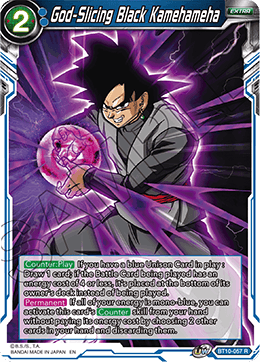 God-Slicing Black Kamehameha BT10-057