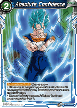 Absolute Confidence BT10-059