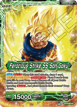 Son Goku // Ferocious Strike SS Son Goku BT10-060