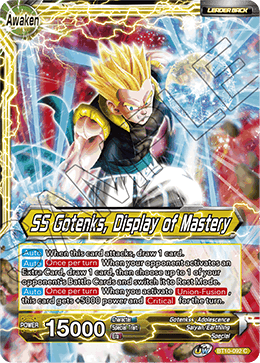 Gotenks // SS Gotenks, Display of Mastery BT10-092