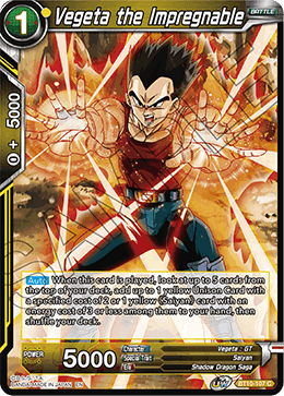 Vegeta the Impregnable BT10-107