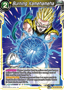 Burning Kamehameha BT10-122