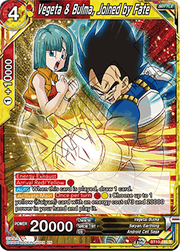 Vegeta & Bulma, Joined by Fate BT10-146