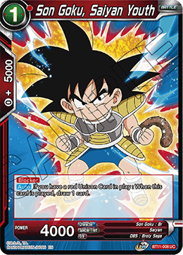 Son Goku, Saiyan Youth BT11-008