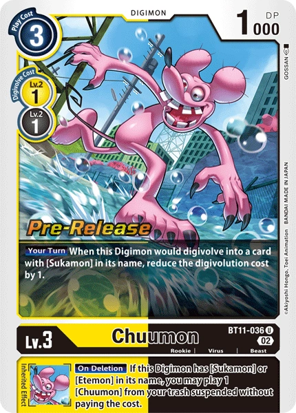 Chuumon BT11-036 (Pre-Release)