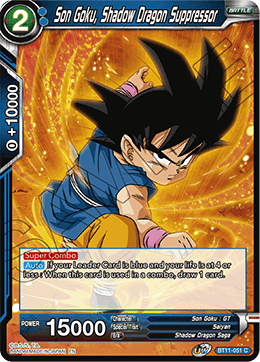 Son Goku, Shadow Dragon Suppressor BT11-051