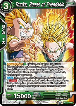Trunks, Bonds of Friendship BT11-079