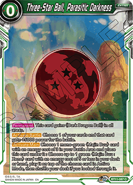 Three-Star Ball, Parasitic Darkness BT11-087
