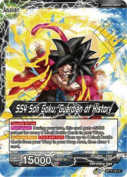 Son Goku // SS4 Son Goku, Guardian of History BT11-121