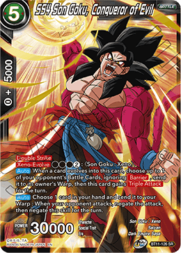 SS4 Son Goku, Conqueror of Evil BT11-126