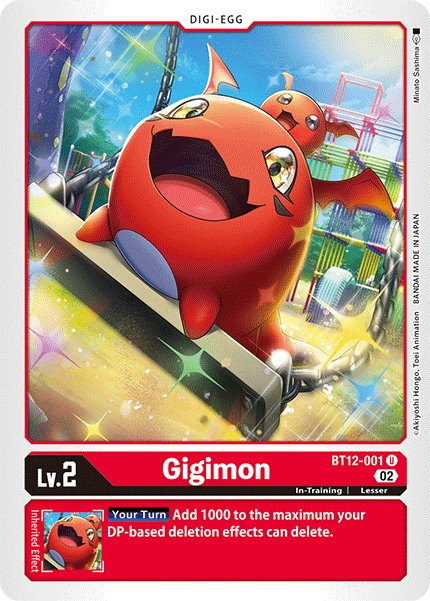 Gigimon BT12-001