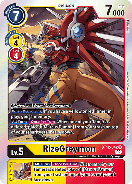 RizeGreymon BT12-042