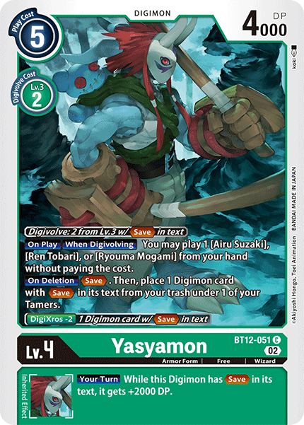 Yasyamon BT12-051