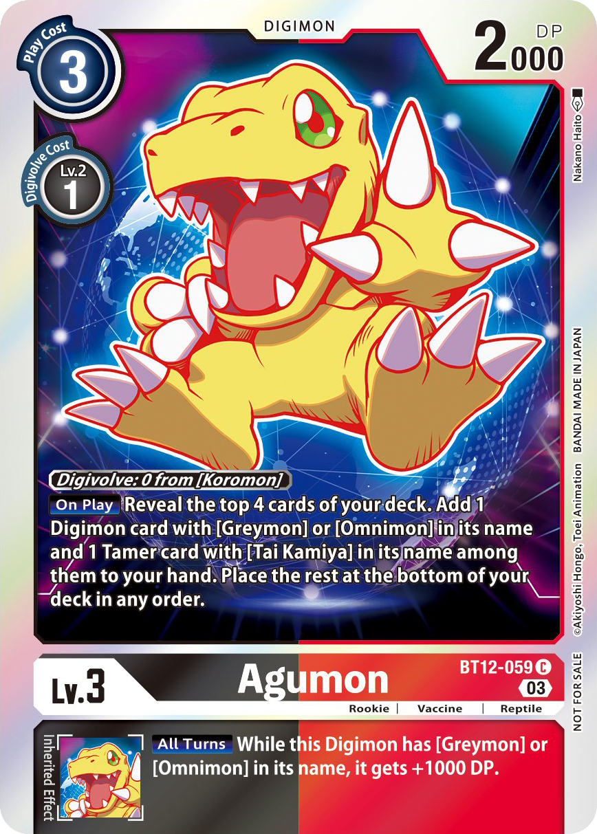 Agumon BT12-059-P
