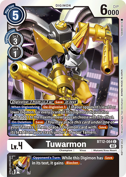 Tuwarmon BT12-064 (Box Topper)