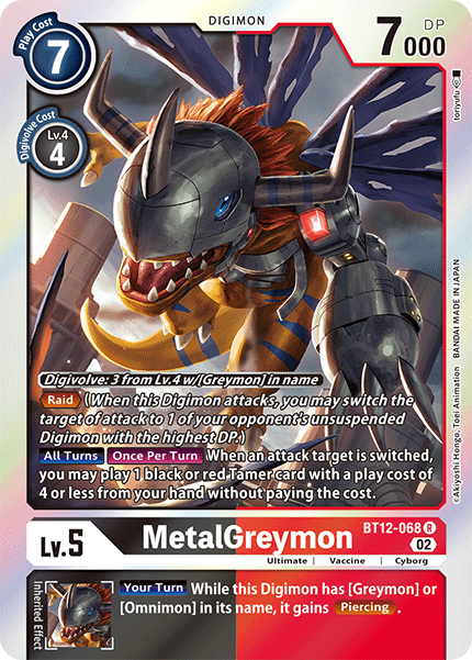 MetalGreymon BT12-068