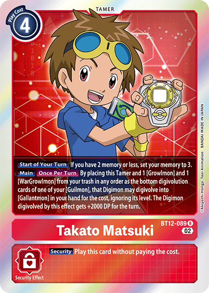 Takato Matsuki BT12-089