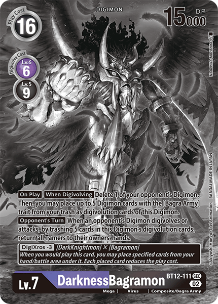 DarknessBagramon BT12-111 (Alternate Art 2)