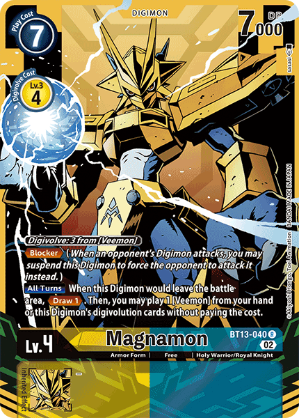 Magnamon BT13-040 (Alternate Art)