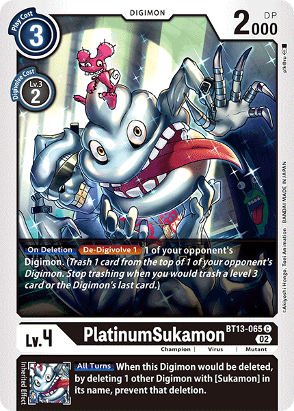 PlatinumSukamon BT13-065