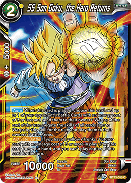 SS Son Goku, the Hero Returns BT13-096