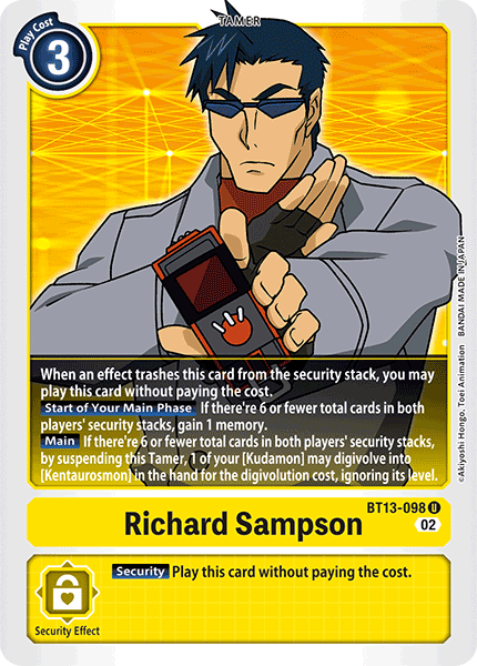 Richard Sampson BT13-098