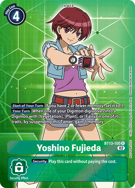 Yoshino Fujieda BT13-100 (Alternate Art)