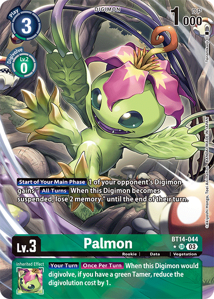 Palmon BT14-044 (Alternate Art)