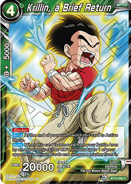 Krillin, a Brief Return BT14-066