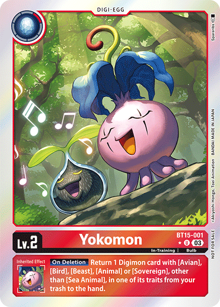 Yokomon BT15-001