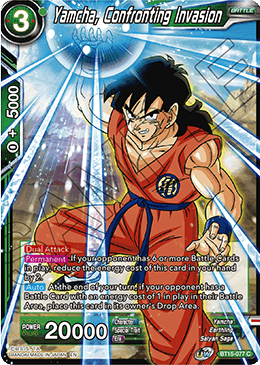 Yamcha, Confronting Invasion BT15-077
