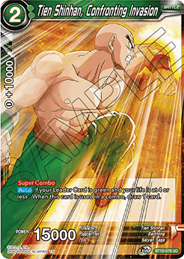 Tien Shinhan, Confronting Invasion BT15-078