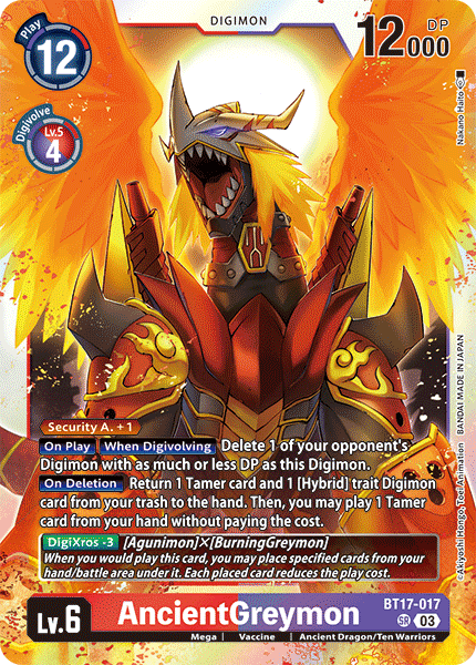 AncientGreymon BT17-017
