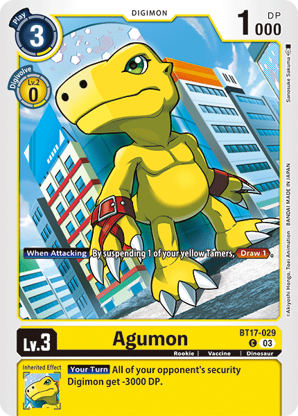 Agumon BT17-029