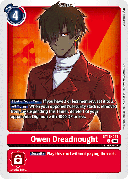 Owen Dreadnought BT18-087