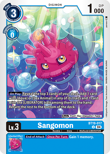 Sangomon BT19-017