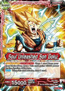 Son Goku // Soul Unleashed Son Goku BT2-002