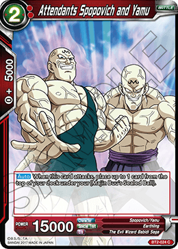 Attendants Spopovich and Yamu BT2-024