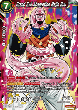 Grand Evil Absorption Majin Buu BT2-025