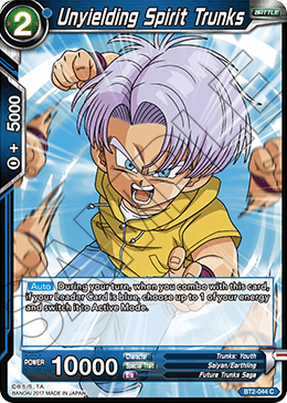 Unyielding Spirit Trunks BT2-044