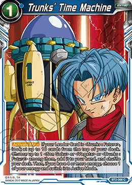 Trunks' Time Machine BT2-066