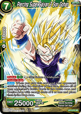 Piercing Super Siayan 2 Son Gohan BT2-073